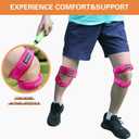 Dual Patella Strap - Double-Strap Open Patella Knee Support, Breathable & Stable Design (2-Pack,Pink, Size M)