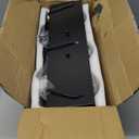 Farmhouse Bathroom Vanity Light Fixtures, Rustic 3-Light Wood Vanity Lights for Bathroom, Vintage Black Wall Sconces Lighting, Light fixtures Over Mirror, with Glass Shade