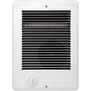 Electric Wall Heater Complete Unit with Thermostat,Replace Model CSC151TW,Part 67509,5120 BTU,1500 Watt,120V In Wall Heater Electric Hard-Wired Heater,Recess Efficient Centrifugal fan Fit Small Rooms