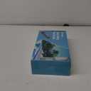 POOLAZA Pool Brush Head with Round Ends, Heavy Duty Pool Brushes for Cleaning Pool Walls, Floors Steps & Corners, 17.5" Pool Brush with Sturdy Aluminum Handle & Durable Nylon Bristles (Yellow)