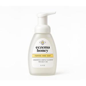 ECZEMA HONEY Gentle Foaming Hand Soap - Gentle Cleanser for Dry Hands - Non-Toxic Unscented Hand Soap - Natural Hand Cleaner for Bathroom & Kitchen - Organic Honey Handwash (8.4 Oz) ECZEMA HONEY Gentle Foaming Hand Soap - Gentle Cleanser for Dry Hands - Non-Toxic Unscented Hand Soap - Natural Hand Cleaner for Bathroom & Kitchen - Organic Honey Handwash (8.4 Oz)