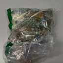 Max Fun 100PCS DIY Wooden Christmas Ornaments Unfinished Predrilled Wood Circles for Crafts Centerpieces Holiday Hanging Decorations in 10 Shapes