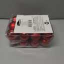 JOIEDOMI 24 Pcs Red Christmas Balls Ornaments Set, 2.36" Christmas Tree Ornaments Shatterproof, Xmas Balls Hanging Decorations for Tree Wreath Garland Holiday Wedding Indoor Party Decor