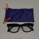 kimorn Blue Light Blocking Glasses,Anti Eyestrain & UV Protection,Square Frame Glasses for Women and Men (Black)