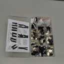 254 Pcs Zipper Repair Kit with Case Include Zipper Replacement and Pull, Universal Zippers Replacement kit for Cloting, Jackets, Coat, Boot, Backpack, Purse and Outdoor Gear