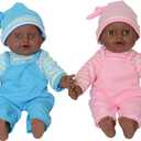 The New York Doll Collection Twin Dolls (African American)
