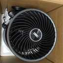 DREO Fan for Bedroom, 13-Inch Oscillating Table Air Circulator Fan for Whole Room, 120 Tilt Adjustment, 25dB Ultra-Quiet, 75ft Powerful Airflow, 4 Speeds Desk Fans with Remote for Home, Office