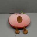 Cat Plush, 12 Inch Pink Cat Stuffed Animal Cute Strawberry Plush, Soft Huggable Fruit Plushies for Kids Girls Boys, Birthday