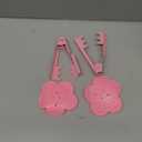 WILLBOND 2 Sets Rose Thorn Stripper Tool, Rose Stem Leaf Thorn Stripper Tool Kit Floral Stem Remover Crafting Tools for Valentine's Day and Mother's Day DIY Florist Garden Floral(Pink)