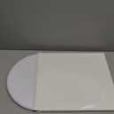 120 Pieces Silver Paper Placemats 13 Inch Glitter Diamonds Round Disposable Table Mats Decorative Paper Mats for Dining Wedding Birthday Silver Glitter Banquet Party