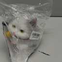 1pcs Gray Big Squishy Cat Toy, Handmade Large Cute Soft Cat Funny Squeeze Toys for Stress Relief, Cat Shaped Squishy Toys,Cat Toy pet Simulation Cut cat Pinch Toy