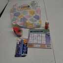 Set of 4: Palmer Paints™ Bonfire Orange Acrylic Paint, 2 fl oz + Sketch Coloring Book AND Paper Mate InkJoy Retractable Gel Pens, Medium Point, 0.7 mm, Assorted Bright Colors, Pack of 2 +  Scotch Heavy Duty Packaging Tape, 1.88" x 900", 1 Dispenser