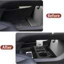 for 2024 2025 2026 Hyundai Santa Fe Insert Glove Pallet Organizer Center Console Armrest Storage Box Tray Santa Fe 2024 2025 2026 Accessories (2024 2025 Santa Fe Lower Console Tray)