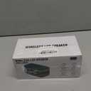 GILLIER Wireless Charging Alarm Clock Radio for Bedrooms  15W Fast Wireless Charger Station for iPhone/Samsung, Bluetooth Stereo Speaker with FM Radio, Dimmable Display, USB Port, Sleep Timer, Black