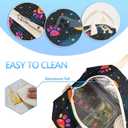 Insulated Lunch Box for Women and Men,Corduroy Lunch Bag for Work,Leakproof Adults Cooler Tote Bag for Offices,Picnic,Travel,Outdoor (Cat's Claw)