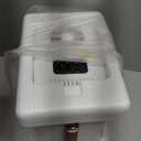 DUMOS Mini Fridge for Bedroom, 4L Compact Personal Fridge Cooler For Skincare, Drinks, And Snacks, Fits 6 Cans, Mini Refrigerator with 110V Ac/12V Dc, Ideal For Car, Dorm, White