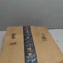 200FT Metal Garden Hose 304 Stainless Steel Flexible Water Hose - No Kink & Tangle Heavy Duty Pipe with Nozzle, Durable 3/4 Metal Fittings and Valve - Rust Proof Puncture Proof for Yard Lawn (Silver)