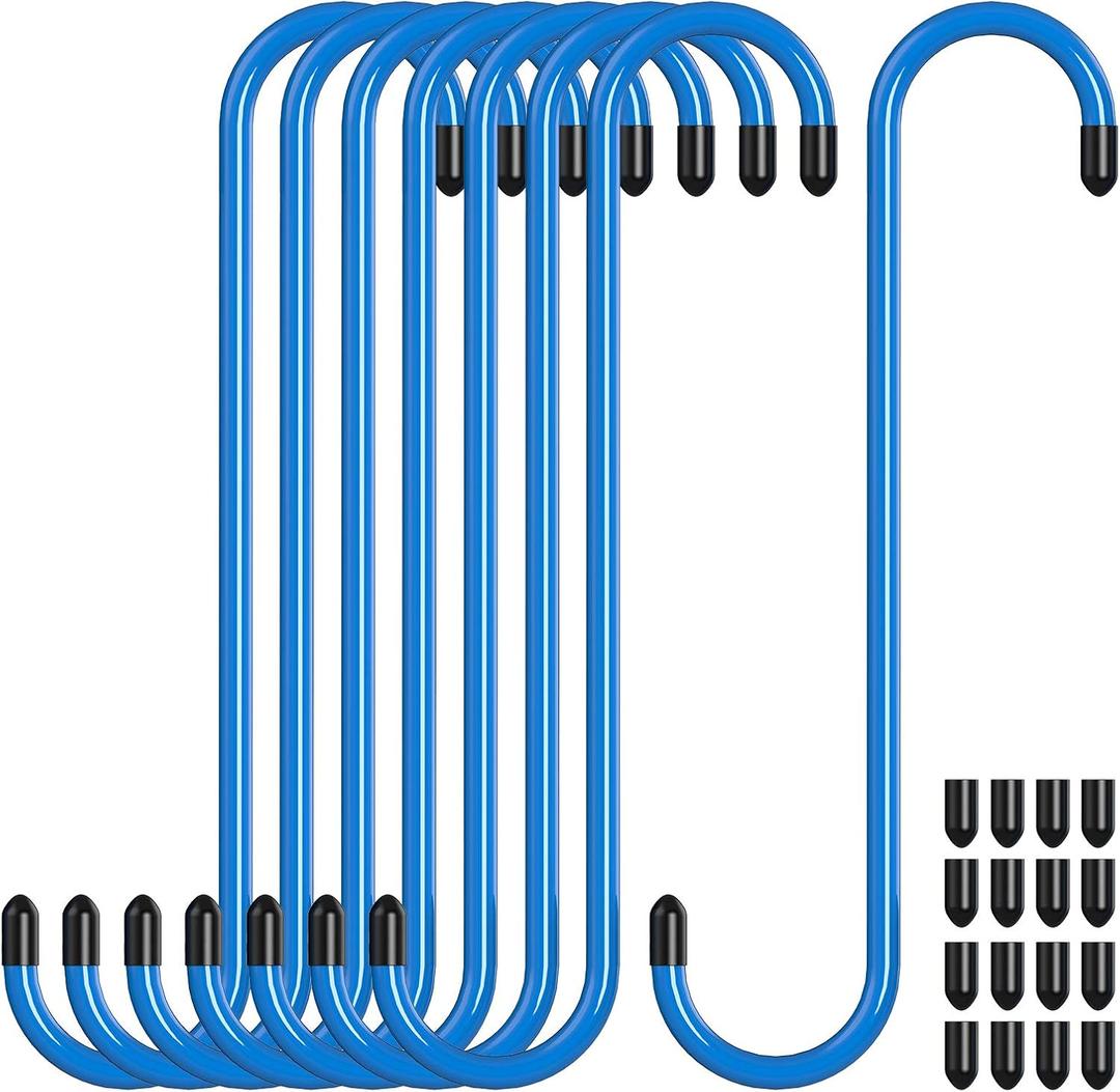 8 Pcs Brake Caliper Hangers Brake Caliper Hooks with Rubber Tips Automotive Tool for Braking, Bearing, Axle and Suspension Work