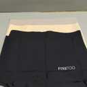 FINETOO Tummy Control Underwear for Women High Waisted Nylon Brief No Show Womens Bikini Seamless Panties 4pack S-XXXL, Medium, Black/Black/Nude/Khaki