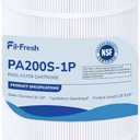 Fil-fresh C200S Pool Filters Cartridge Compatible with Hayward SwimClear C200S, Replaces Hayward CX200XRE, Pleatco PA200S, 200 sq. ft, 1-Pack