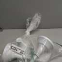 HBlife 3-PCS White Cake Stand Set (8"/10"/12" Plate) for 6-10 Inch Cakes, Perfect Dessert Table Display Set, Cupcake&Cake Stands for Party, Wedding, Birthday, Baby Shower, Anniversary (Metal)