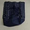 Dalykate Backpack Laundry Bag, Laundry Backpack with Shoulder Straps and Mesh Pocket Durable Nylon Clothes Hamper Bag with Drawstring Closure for College, Travel, Laundromat, Apartment (Starry Blue)