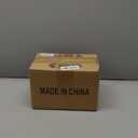 Semi Flush Mount Ceiling Light Fixture, Black Metal Frame Porch Ceiling Light Fixture with Clear Glass Shade and E26 Ceramic Base, Farmhouse Light Fixtures for Kitchen Entryway Foyer 