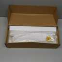 Shario White Floating Shelves - Set of 2, Wall Mounted Hanging Shelves with Golden Towel Rack, Decorative Storage Shelves for Bathroom, Kitchen, Living Room & Bedroom (White Gold, 15.7 Inches) | Hanging Shelves, for Bathroom, Kitchen, Living Room, Bedroom