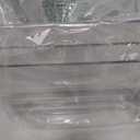 ClearSpace Clear Plastic Storage Bins  Pantry Organizers & Storage Containers, Cabinet Organizer - Home Organization Must Haves for Kitchen, Laundry Room, Office, Closet, Garage & Freezer (4 Pack)