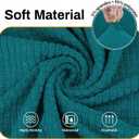 Asnomy Couch Covers for 3 Cushion Couch Stretch Sofa Covers Slipcovers, Pet Protector Furniture Covers for Dogs Cats Spandex Jacquard Fabric Small Checks（Large, Peacock Blue）