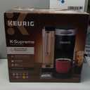 Keurig K-Supreme Single Serve K-Cup Pod Coffee Maker, MultiStream Technology, 4 Brew Sizes, 66oz Dual-Position Removable Reservoir, Black