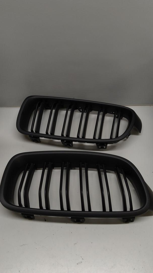 DEKEWEI ABS F30 Grill, Front Kidney Grille for 20122018 BMW 3 Series F30 F31 (Double Slats Matte Black Grills, 2pcs)