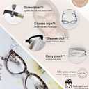 MARE AZZURO Large Reading Glasses Women Large Cat Eye Readers 1.0 1.25 1.5 1.75 2.0 2.25 2.5 2.75 3.0 3.5 4.0 5.0 6.0