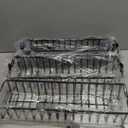 Delamu Over the Door Pantry Organizer, 6-Tier Metal Pantry Door Organization and Storage, Hanging Kitchen Basket Spice Rack Seasoning Shelves, Cabinet Door Organizer for Easy Install,D5xW18xH50inch (Black)