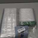 100 Pcs Christmas Mini Loaf Pans with Lids and Forks 6.6 x 2.6 x 1.2 Cake Pans Green Xmas Tree Rectangular Aluminum Foil Baking Pan for Muffin Ramekins Party Picnic Supplies