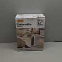 Dehumidifiers for Bathroom with Moisture Absorber Bag Reusable, 68 OZ Water Tank Portable Quiet Dehumidifier for Bedroom with Auto Shut Off, 7 Colors LED Light for Home, RV, Garage, apartment (Black and White)