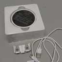 Upgraded UV Toothbrush Cleaner Holder Wall Mounted, Temracha Razor Electric Toothbrush Holder for Bathroom, LED Smart Screen, with Auto-Inductive Cover, Cleaning and 60-Degree Drying, for Home, Travel (White)