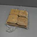 Bamboo Serving Tray, Modern 4-Compartment Appetizer Platter with Ceramic Bowls for Dips, Snacks, Veggies, Cheese, Multipurpose Entertaining Dish for Parties, Catering, Hosting