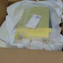 WARSUN 15FT Gaga Ball Pit Inflatable with Powerful Blower, Portable Gagaball Court for Indoor Outdoor Family Activities Inflatable Sport Games (Black&yellow)