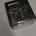 Upgrade TryAce 2000W Voltage Converter, Step Down 220V to 110V Converter for Hair Dryer Straightener Curling Iron, Suitable for Toothbrush Shaver, 10A Power Adapter for Laptop Phone, EU/UK/AU/US Plug