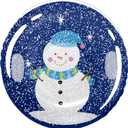 Snow Globe 43" Winter Wonderland Snow Tube Filled with Foam Snow & Holographic Glitter by Snowcandy