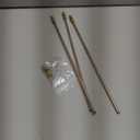 The Stop Shop 1/4 Inch Copper Nickel Brake Lines 16 Inches Long with Inverted Double Flares and Standard (7/16"-24) Tube Nuts Pack of 3