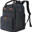 mommore Diaper Bag Expandable Large Baby Bag for 2 Kids/Twins with Wet&Dry Pocket, Travel Diaper Backpack for Mom Dad, Changing Pad, Luggage Strap