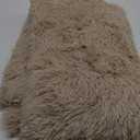 Soft Runner Rugs for Bedroom Hallways, 2x6 Beige Fluffy Shag Throw Area Rug Non Slip for Bedside Dorm, Long Shaggy Furry Carpet for Nursery Living Room