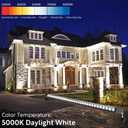HNRLOY Wall Washer Light,72W 4FT 5000K Daylight White Outdoor Led Wall Washer Light Bars,IP67 Waterproof 120V Plug in LED Light Bar for Garden,Backyard,Building,Courtyard Landscape Lighting(2 Pack)