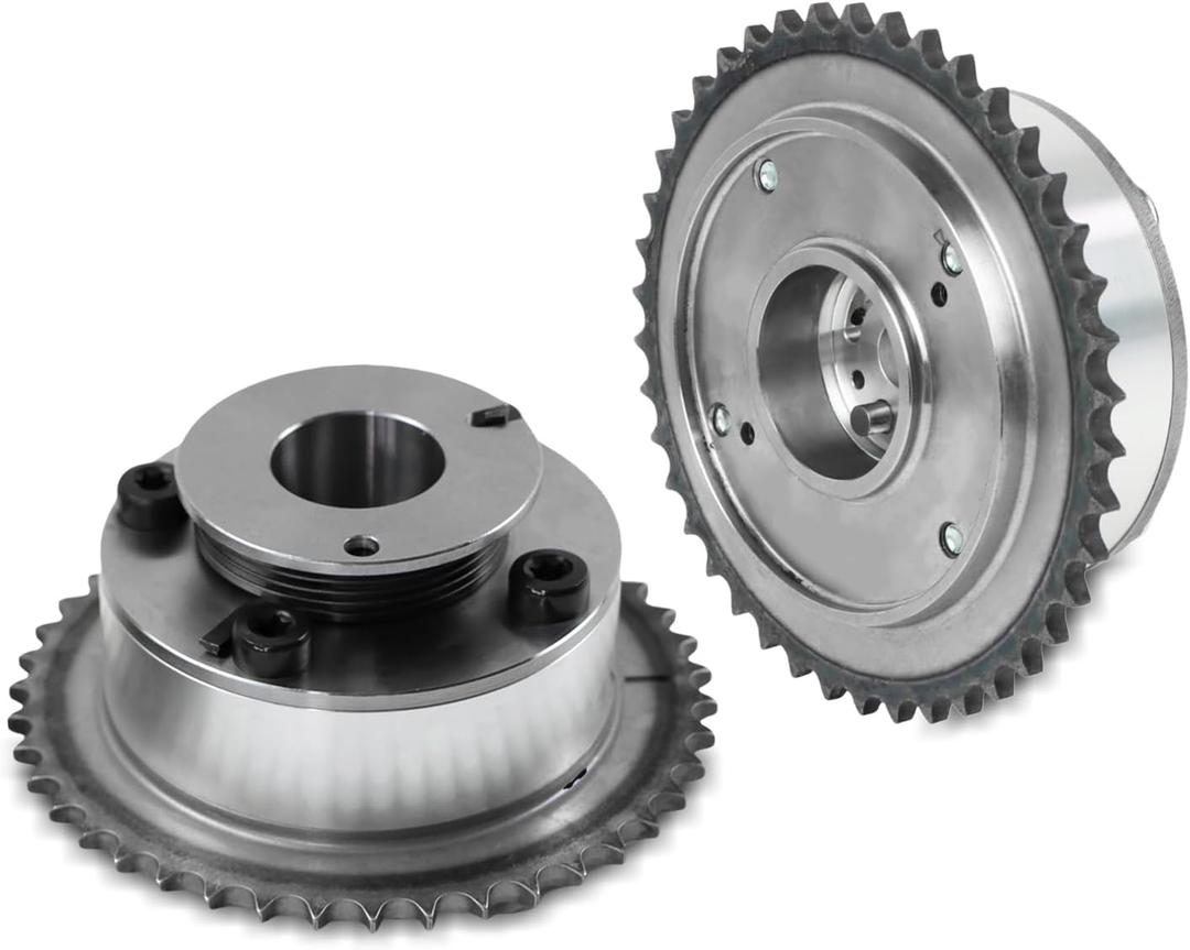 COPACHI 243702E200 Engine Exhaust +Intake VVT Timing Camshaft Gear Sprocket for Hyundai 20142019 Elantra Tucson Kia Soul Forte5 2.0L Replace# 243502E201 24370 2E200