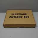 49-Piece Black Silverware Set with Organizer, Heavy Duty Stainless Steel Flatware for 8, Cutlery Utensil Sets with Steak Knives, Rust-proof, Mirror Polished, Dishwasher Safe, Black Heavy Duty