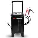 Schumacher Electric Wheeled Manual 10A Car Battery Charger and 200A Engine Starter, 2-in-1 Solution for 12V/24V Batteries, 50A Boost, SC1633, for Power Sport, Automotive, and Marine Batteries