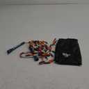 Sportbit Elite Beaded Jump Rope - Adjustable Speed Rope for Fitness, CrossFit, Boxing - Tangle-Free, Lightweight (Retro)
