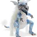 Folkmanis Ice Dragon Hand Puppet, 17 x 10 x 17 in